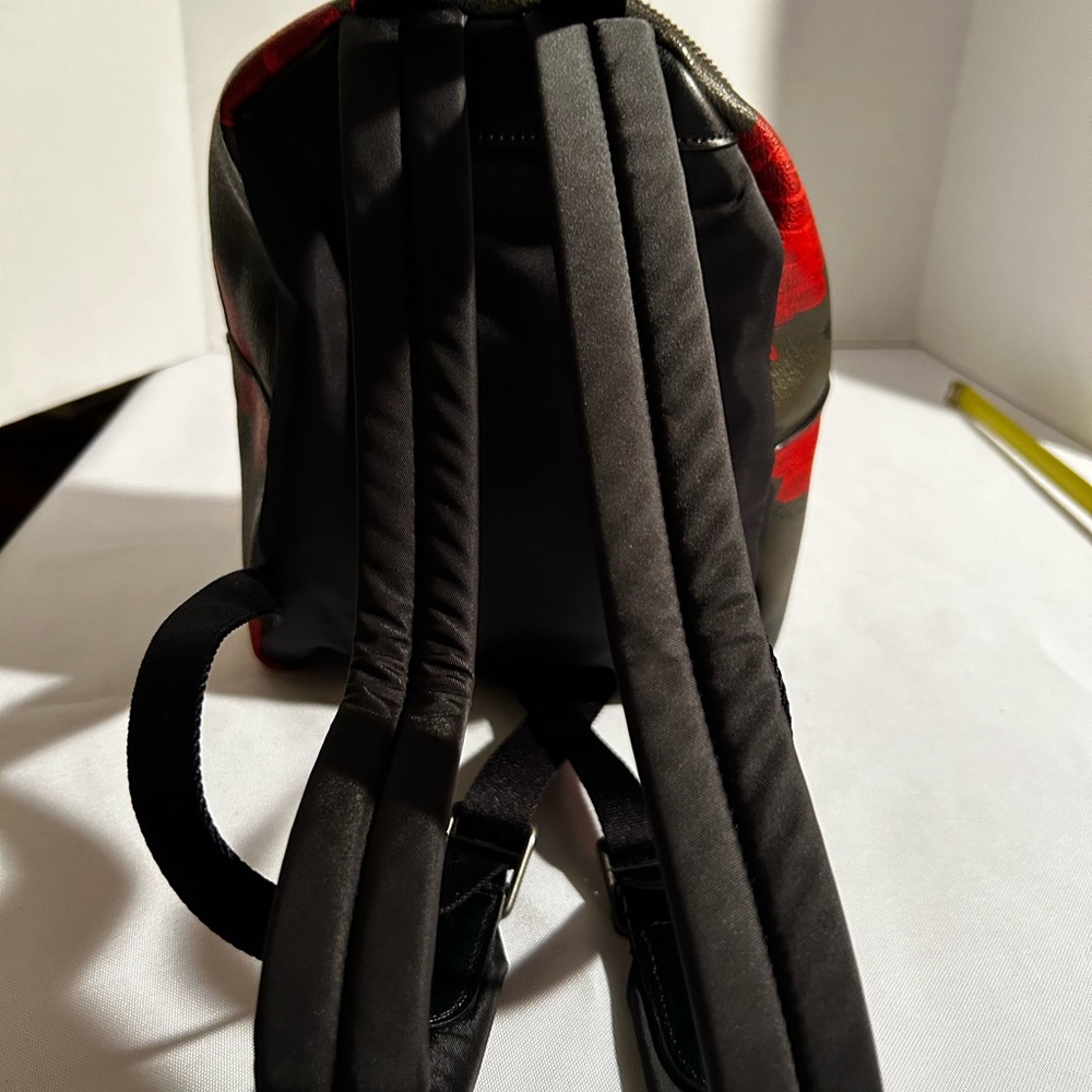 Coach Rose Mini Backpack With Star Patch Euc - image 3